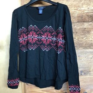 Ralph Lauren HP🎉 graphic long sleeved shirt